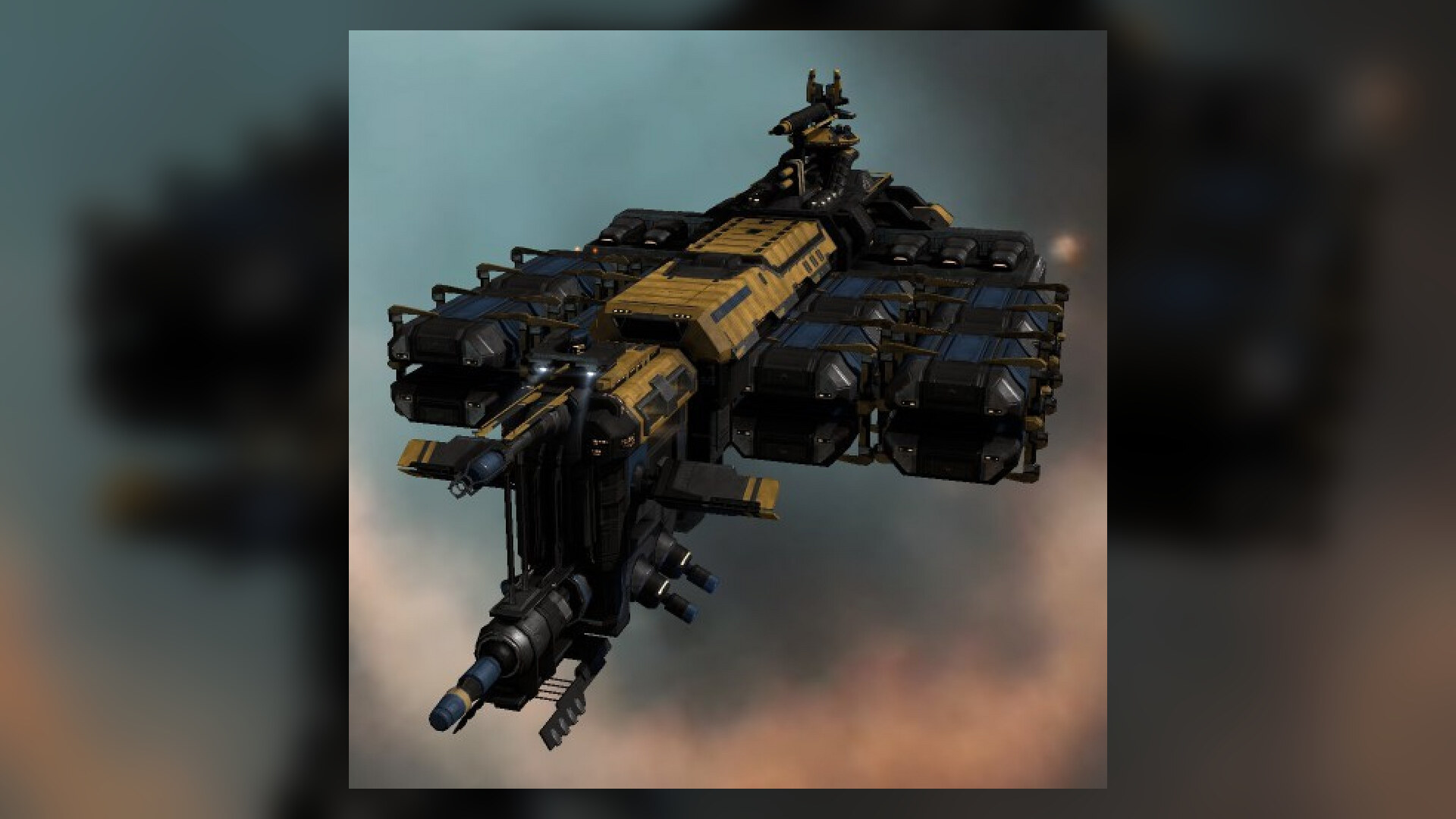 EVE Online Rorqual capital industrial ship - representative render for the Crius industry expansion
