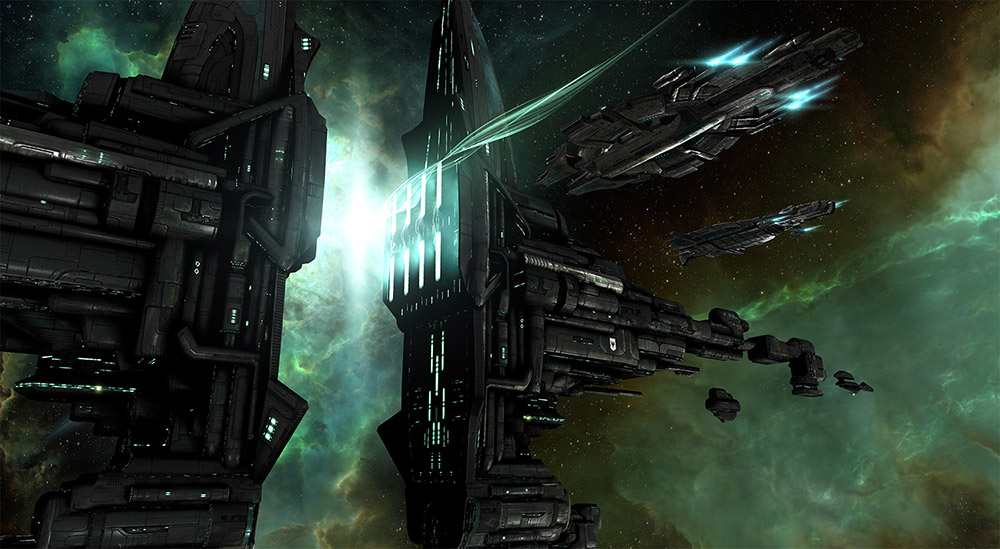 EVE Online Phoebe - Force Projection key art