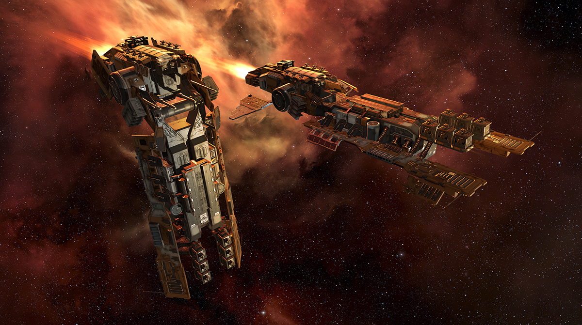 Tiamat release - Svipul Tactical Destroyer in defensive mode