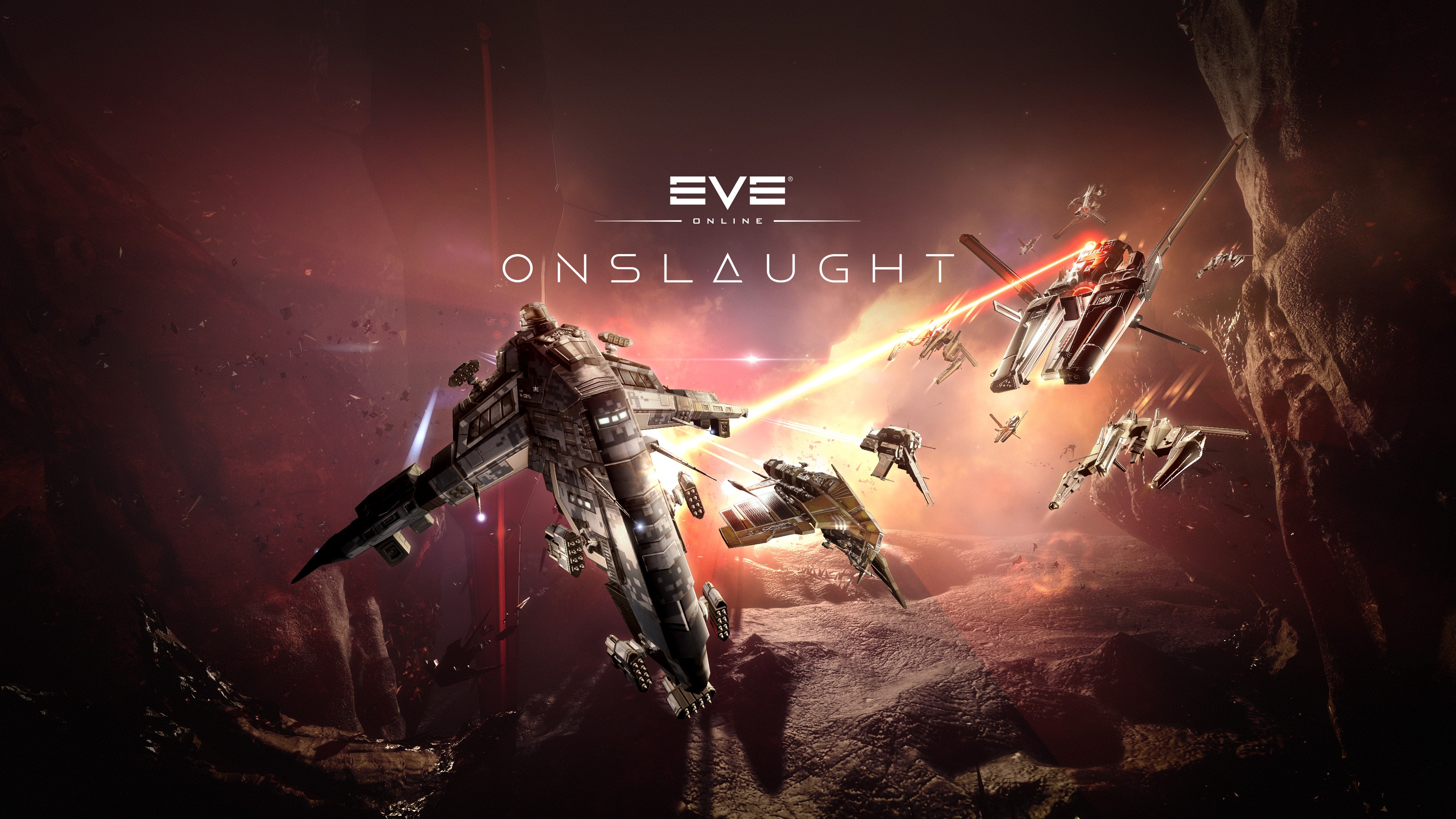 EVE Online Onslaught expansion logo / key art
