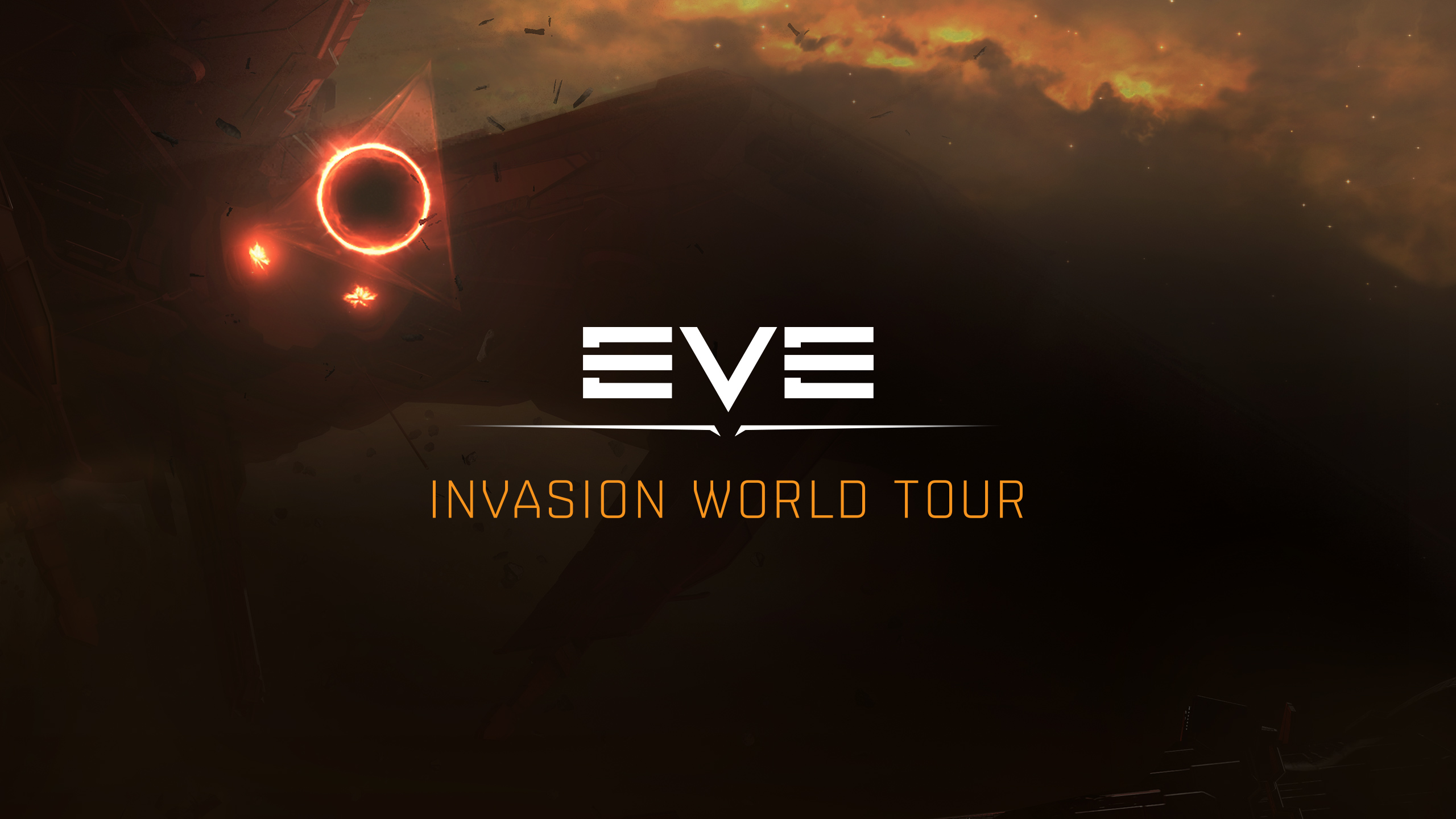 Official EVE Invasion World Tour 2019 key art