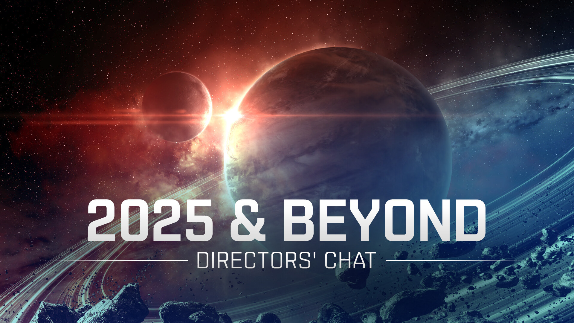 EVE Online 2025 and Beyond - Directors' Chat key art
