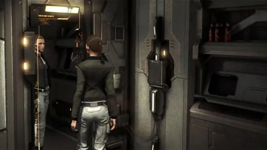 PCGamesN illustration accompanying their 2014 retrospective "Whatever happened to EVE Online's Walking In Stations update?" - a Captain's Quarters publicity shot reused by the press.