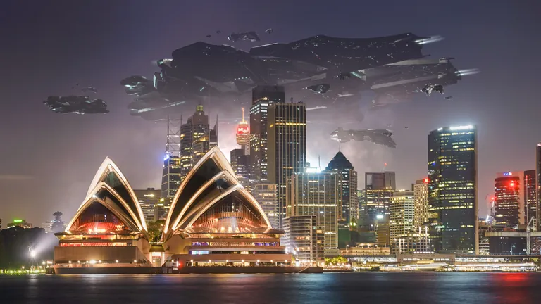 EVE Down Under 2019 event key art (Sydney, EVE Invasion World Tour)