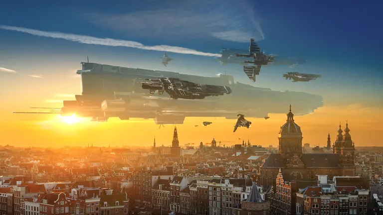EVEsterdam 2019 event key art (Amsterdam, EVE Invasion World Tour)