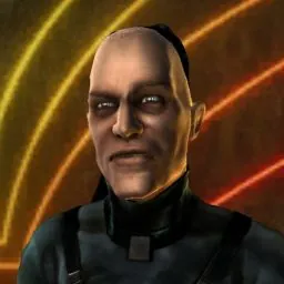 The earliest capsuleer portrait of Chribba carried by CCP's 2012 Spotlight - the pre-Incarna character creator look from the 2003-2008 era