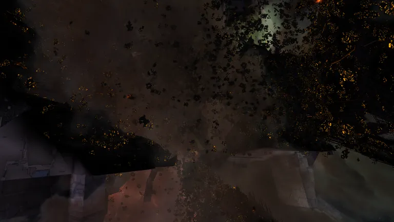 Close-up of the TTT wreckage panel detail in Perimeter, one jump from Jita 4-4
