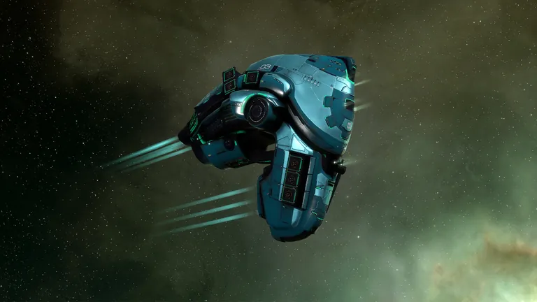 A ship wearing one of Phase Four's new SKINR cosmetic reward elements