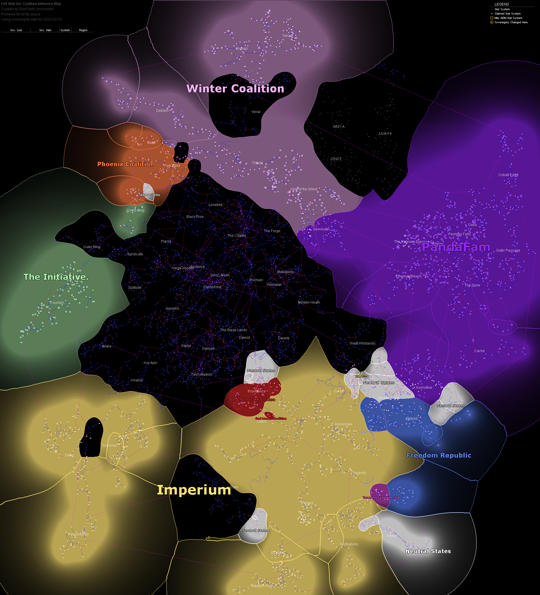 coalition map of 2025-02-15