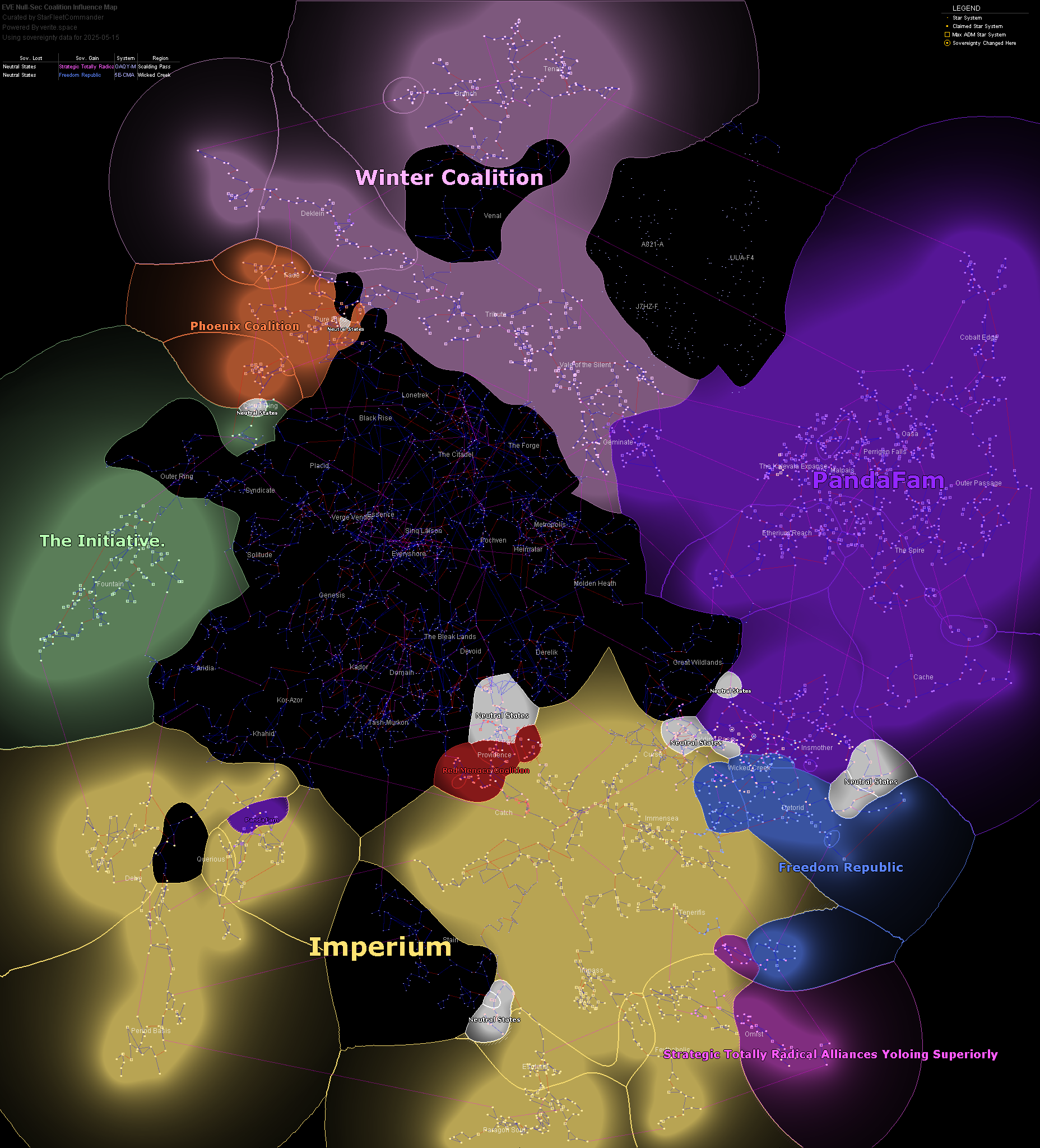 coalition map of 2025-05-15