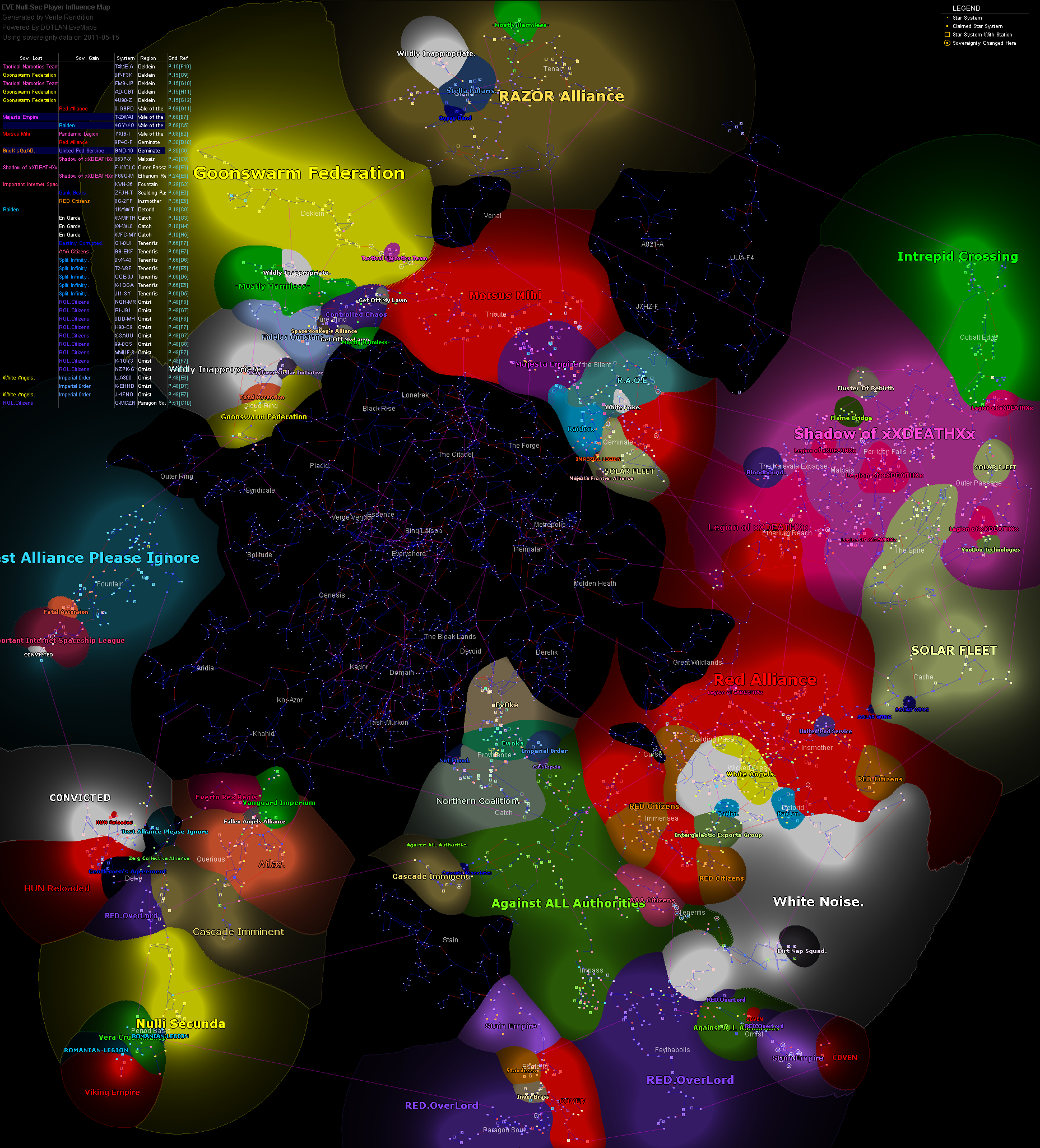 influence map of 2011-05-15