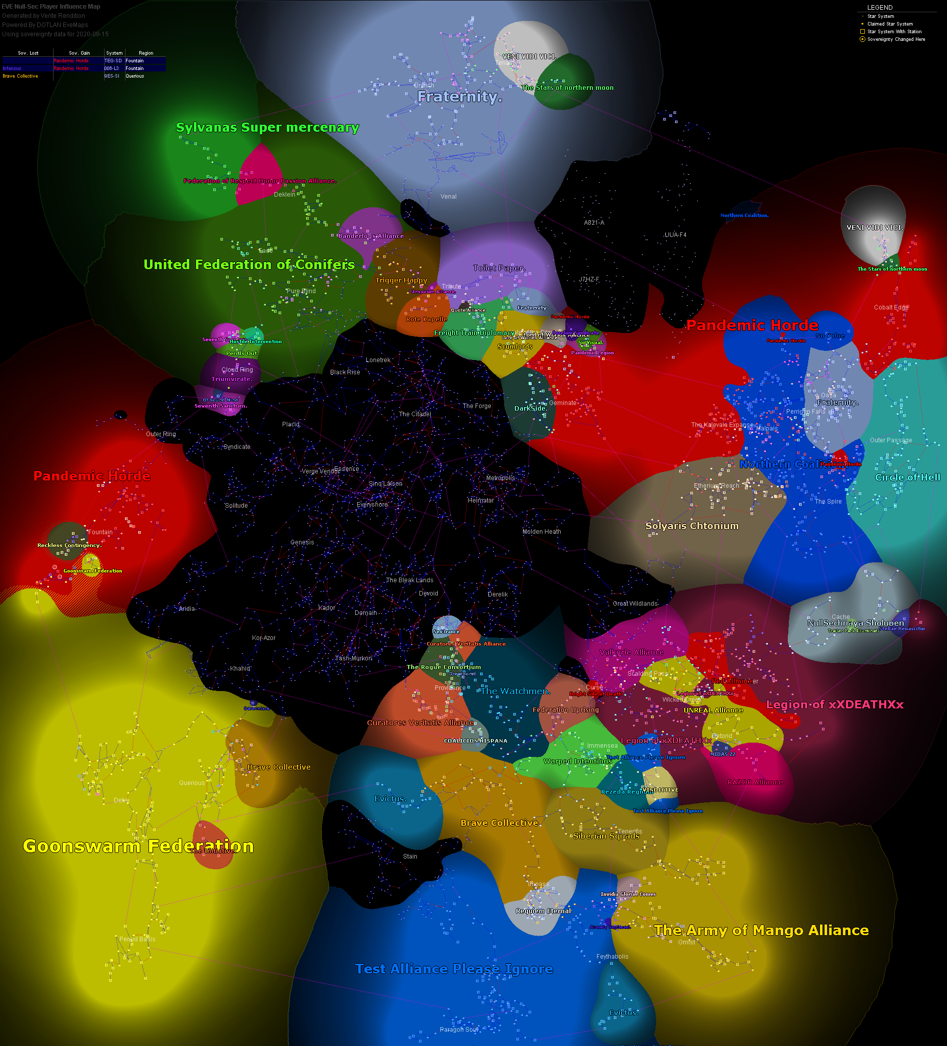 influence map of 2020-08-15