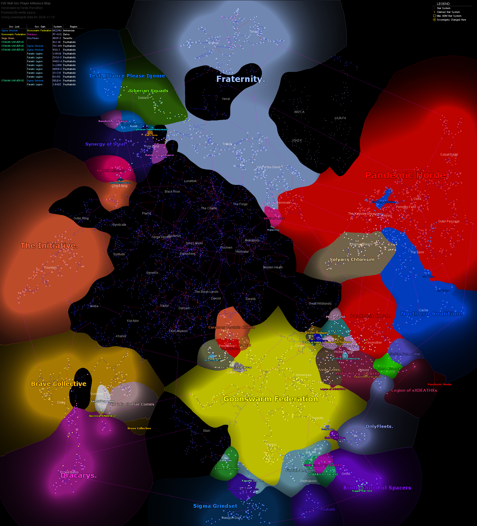 influence map of 2024-11-15