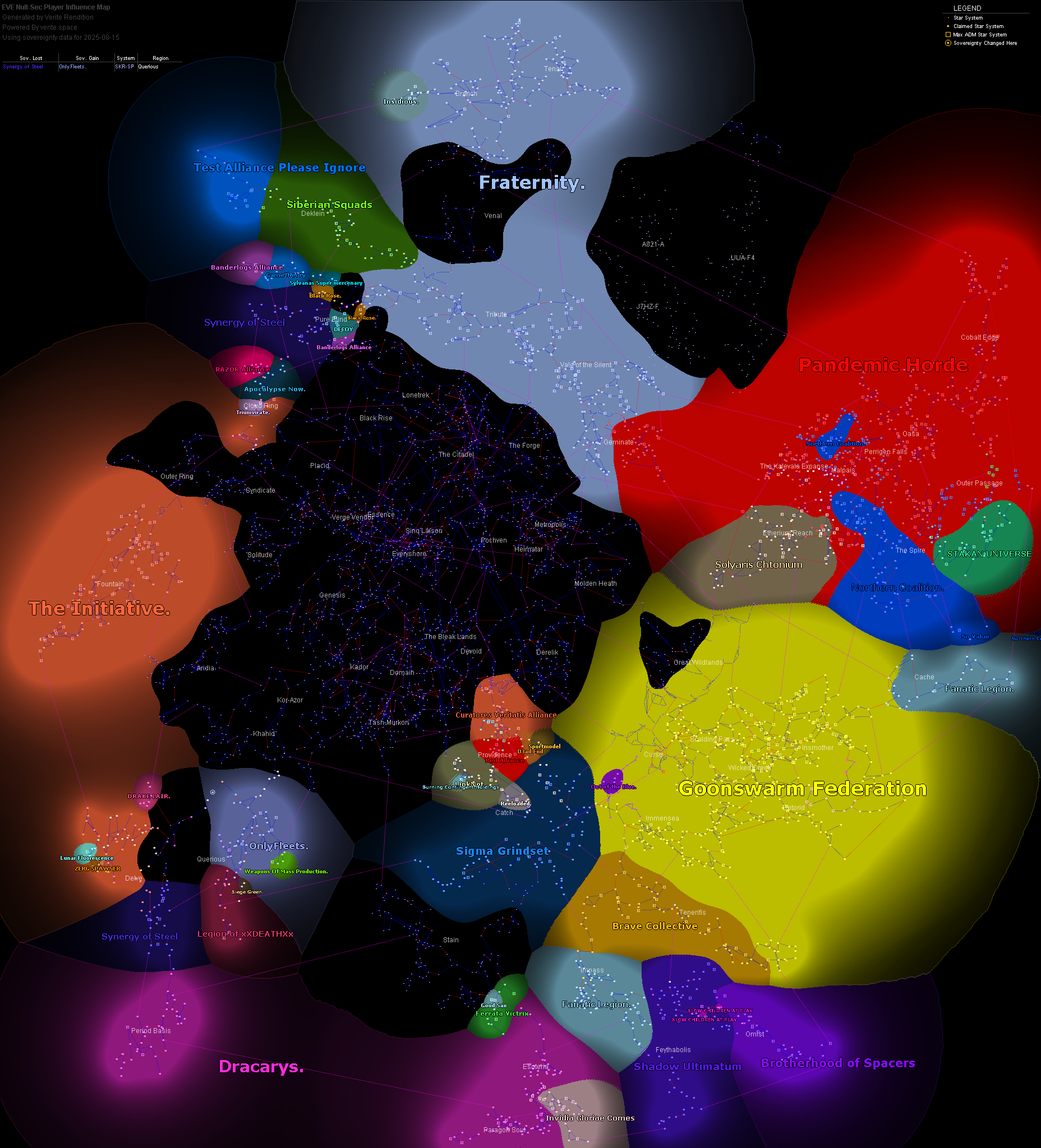 influence map of 2025-08-15